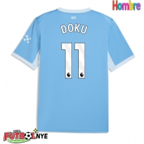 Camiseta Manchester City Jeremy Doku #11 Primera Equipación 2026-27 manga corta
